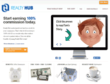 Tablet Screenshot of joinrealtyhub.com